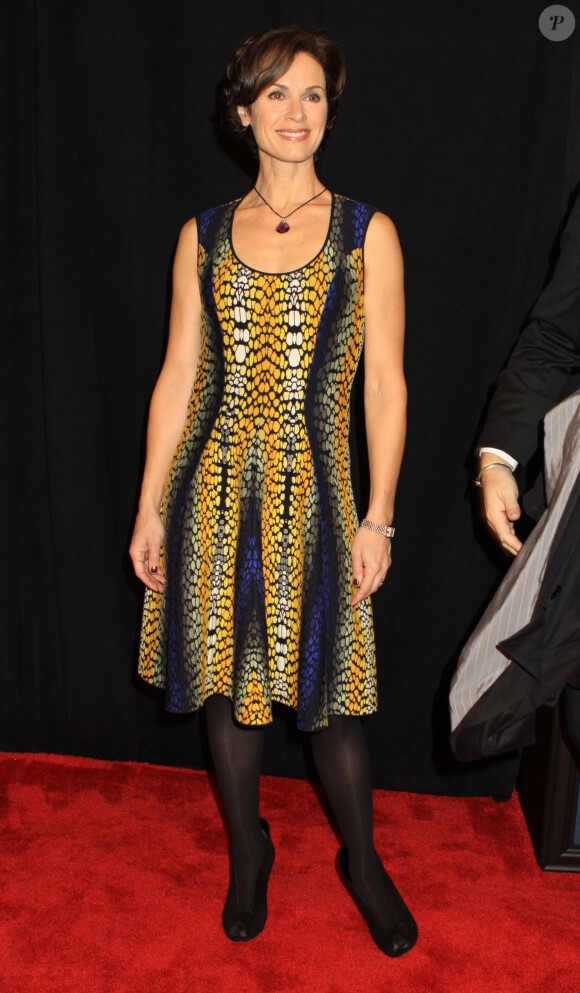 Elizabeth Vargas à la première du film "Les Misérables" à New York, le 10 décembre 2012.