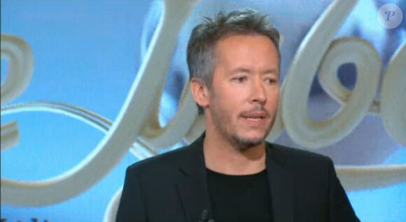 Jean-Luc Lemoine sur le plateau du Tube sur Canal+, le samedi 25 octobre 2014.