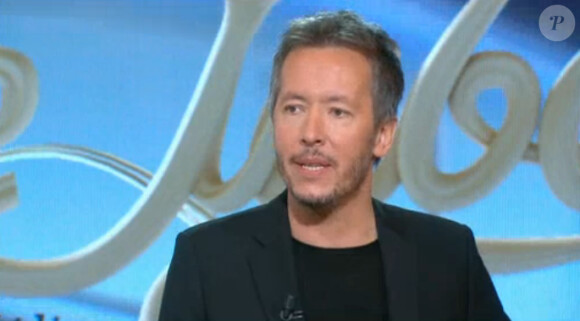 Jean-Luc Lemoine sur le plateau du Tube sur Canal+, le samedi 25 octobre 2014.