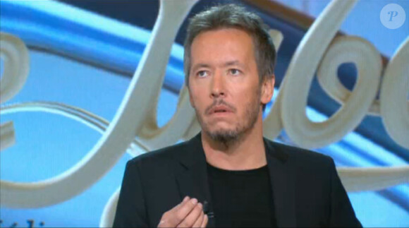 Jean-Luc Lemoine sur le plateau du Tube sur Canal+, le samedi 25 octobre 2014.