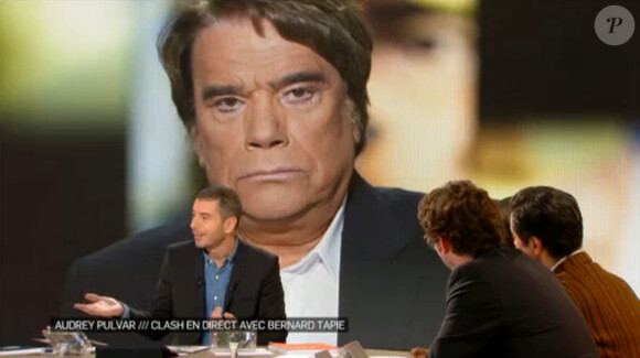 Ali Baddou recevait Audrey Pulvar dans "La nouvelle édition" sur Canal+, le 27 octobre 2014. La journaliste a évoqué son clash, la veille, avec Bernard Tapie.