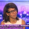 Le gros clash entre Audrey Pulvar et Bernard Tapie dans "18h Politique" sur i-TELE, le 26 octobre 2014.