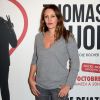 Karole Rocher lors de la générale de Thomas Ngijol au Théâtre Dejazet à Paris, le 27 octobre 2014.