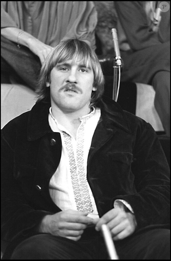 Gérard Depardieu en 1978 à Paris