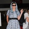 Kesha arrive à l'aéroport de LAX à Los Angeles, le 25 juillet 2014.