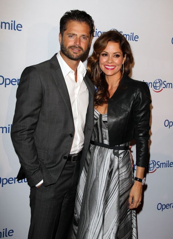 Brooke Burke et David Charvet lors du 30e anniversaire du gala "Operation Smile" à Beverly Hills, le 28 septembre 2012. 