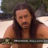 Moundir dans Koh-Lanta 2014, épisode 7, diffusé le 31 octobre 2014 sur TF1.