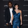 Kim Kardashian et Kanye West sont apparus très amoureux au 4e gala LACMA Art+Film, le 1er novembre 2014 au Musée d'art moderne du comté de Los Angeles, en l'honneur de Barbara Kruger et Quentin Tarantino.