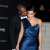 Kim Kardashian et Kanye West sont apparus très amoureux au 4e gala LACMA Art+Film, le 1er novembre 2014 au Musée d'art moderne du comté de Los Angeles, en l'honneur de Barbara Kruger et Quentin Tarantino.