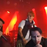 Johnny Depp, rockeur d'un soir, déchaîné pour son ami Marilyn Manson