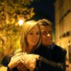 Exclusif - Charlie Sheen et Scottine Ross (Brett Rossi) sur l'île Saint-Louis à Paris, le 16 avril 2014