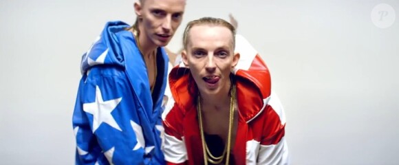 Les jumeaux ATL Twins dans le clip Ugly Boy, par Die Antwoord. (capture d'écran)