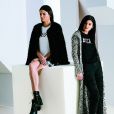  Kendall et Kylie Jenner dans une campagne pour leur collection de fin d'ann&eacute;e pour Pacsun 