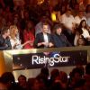 Le jury lors du septième prime time de Rising Star sur M6, le jeudi 6 novembre 2014.