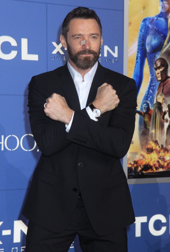 Hugh Jackman à New York, le 10 mai 2014.