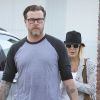 Tori Spelling et Dean McDermott se rendent dans un centre thérapeutique de massage à Encino, le 7 novembre 2014