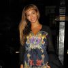 Beyoncé Knowles à Londres, le 17 octobre 2014.