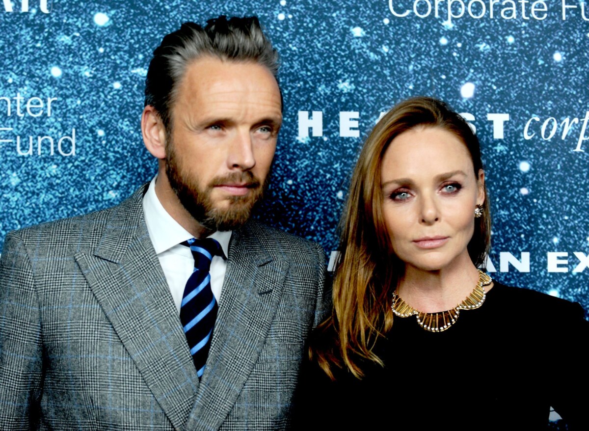 Designer Stella McCartney and husband Alasdhair Willis attend An Evening  Honoring Stella McCartney presented by American Express, benefiting the  Lincoln Center Corporate Fund, at Alice Tully Hall on Thursday, Nov. 13,  2014