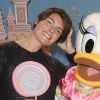 Alessandra Sublet assiste au lancement des festivités de Noël à Disneyland Paris, à Marne-la-Vallée, le samedi 15 novembre 2014.