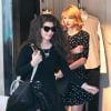 Les chanteuses Lorde et Taylor Swift font du shopping à West Hollywood, le 23 février 2014.