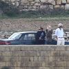 Exclusif - Angelina Jolie et Brad Pitt s'activent sur le tournage de By The Sea à Malte le 9 novembre 2014.