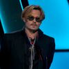 Johnny Depp pendant les 18e Hollywood Film Awards, Los Angeles, le 14 novembre 2014. (capture d'écran)