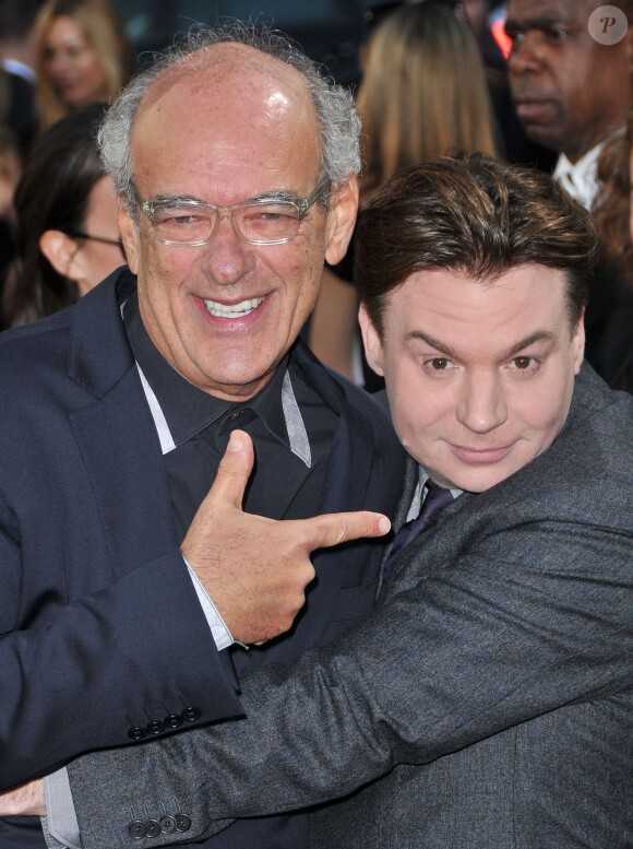 Shep Gordon et Mike Myers aux Hollywood Film Awards, Los Angeles, le 14 novembre 2014.