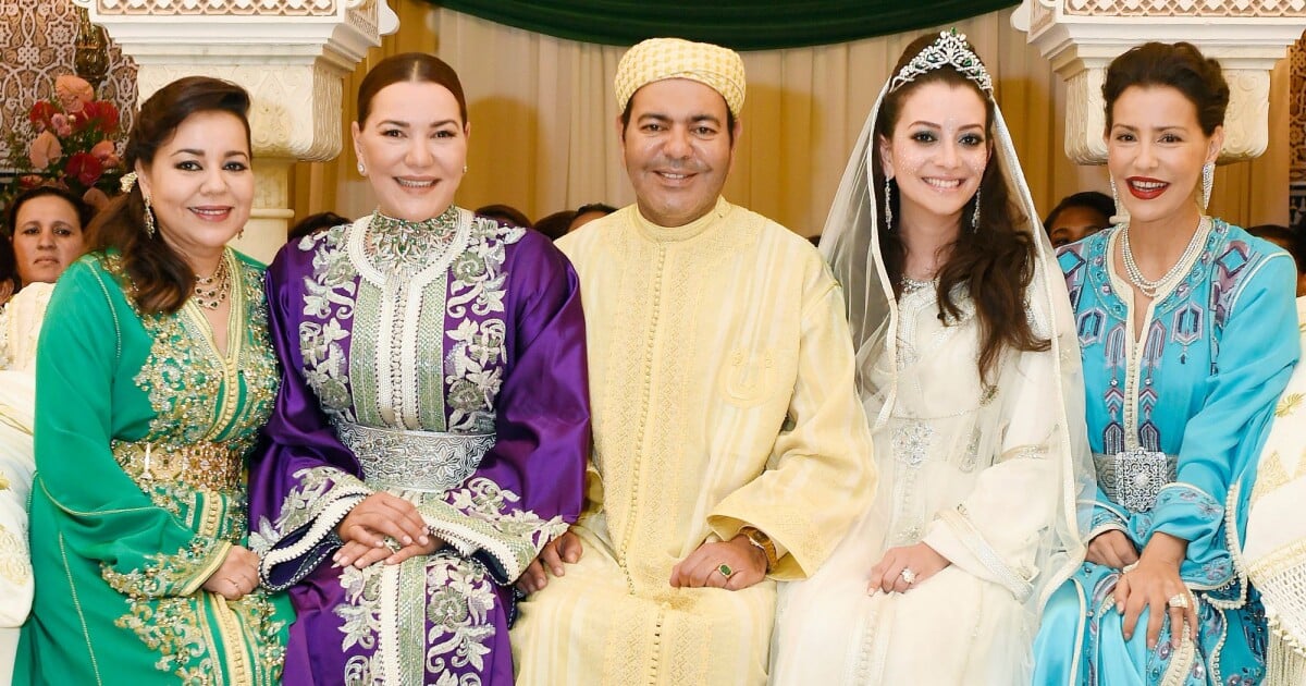 Mariage De Moulay Rachid Du Maroc Et Lalla Oum Keltoum La Mariée Se Dévoile Purepeople 0964