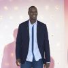 Omar Sy lors de l'émission "Vivement Dimanche" le 1er octobre 2014 au Studio Gabriel à Paris, pour une diffusion le 5 octobre 2014
