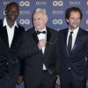 Omar Sy, Alain Ducasse, Stéphane De Groodt - Soirée "L'homme de l'année GQ 2014" au Musée d'Orsay, à Paris le 19 novembre 2014.