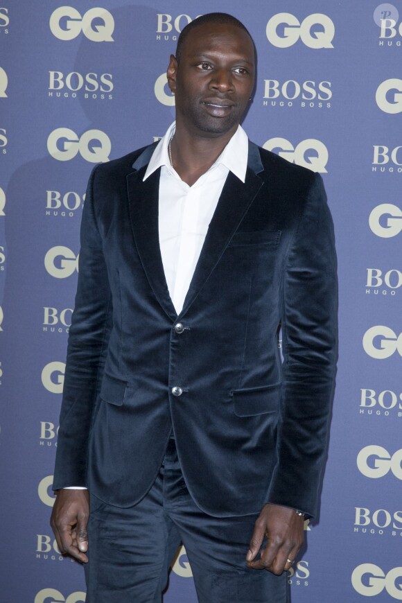 Omar Sy - Soirée "L'homme de l'année GQ 2014" au Musée d'Orsay, à Paris le 19 novembre 2014.