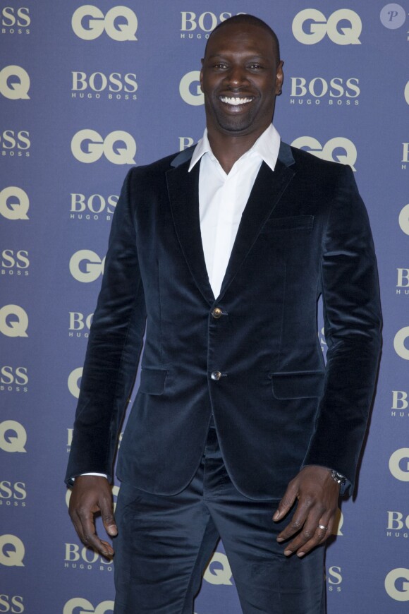 Omar Sy - Soirée "L'homme de l'année GQ 2014" au Musée d'Orsay, à Paris le 19 novembre 2014.