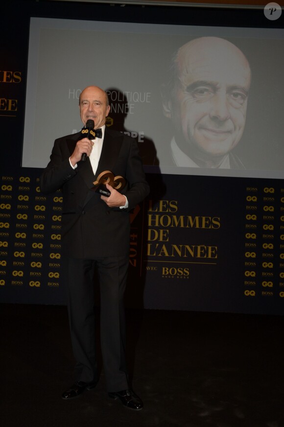 Exclusif - Alain Juppé lors de la soirée GQ au Musée d'Orsay, Paris, le 19 novembre 2014.