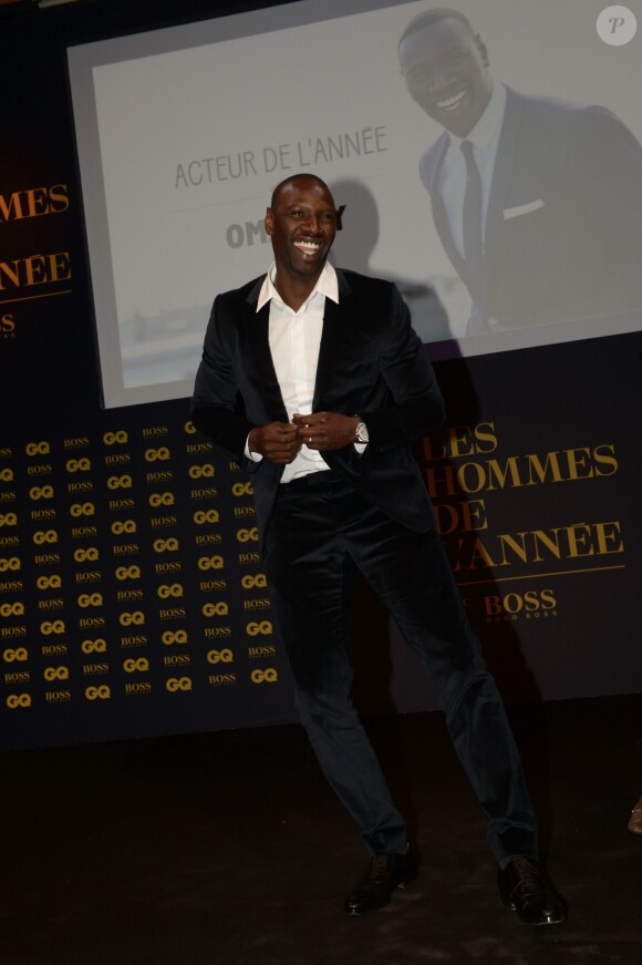 Exclusif - Omar Sy lors de la soirée GQ au Musée d'Orsay, Paris, le 19 novembre 2014.