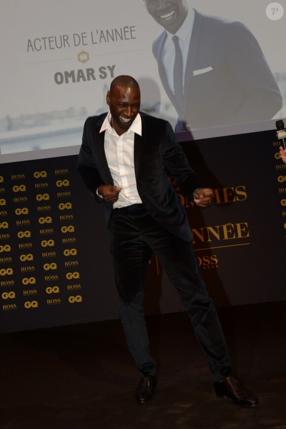 Exclusif - Omar Sy lors de la soirée GQ au Musée d'Orsay, Paris, le 19 novembre 2014.