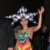 Lady Gaga à la sortie de son hôtel de Manchester, le 19 novembre 2014.