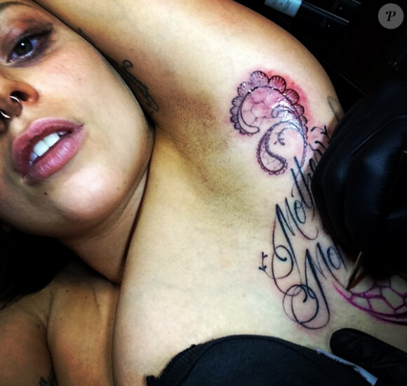 Lady Gaga s'est offert un énième tatouage en novembre 2014.