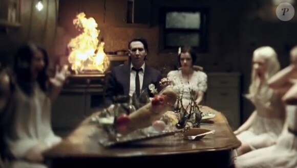 Marilyn Manson dans un court métrage / clip, réalisé par Eli Roth.