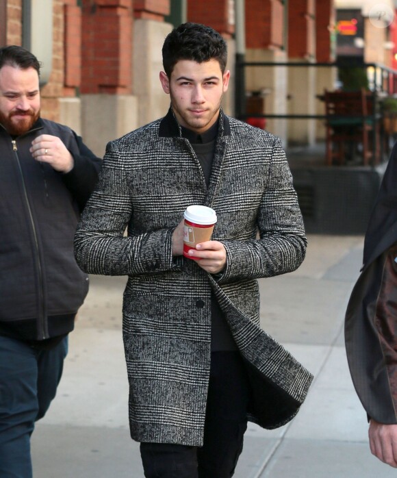 Nick Jonas à New York, le 18 novembre 2014.