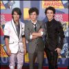 Jonas Brothers - MTV Music Awards, à Los Angeles, le 7 septembre 2008