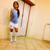 Medina Crewz, star du foot et des réseaux sociaux
