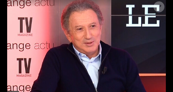 Michel Drucker, interviewé pour le Buzz TV-Orange de TV Magazine, le 21 novembre 2014.
