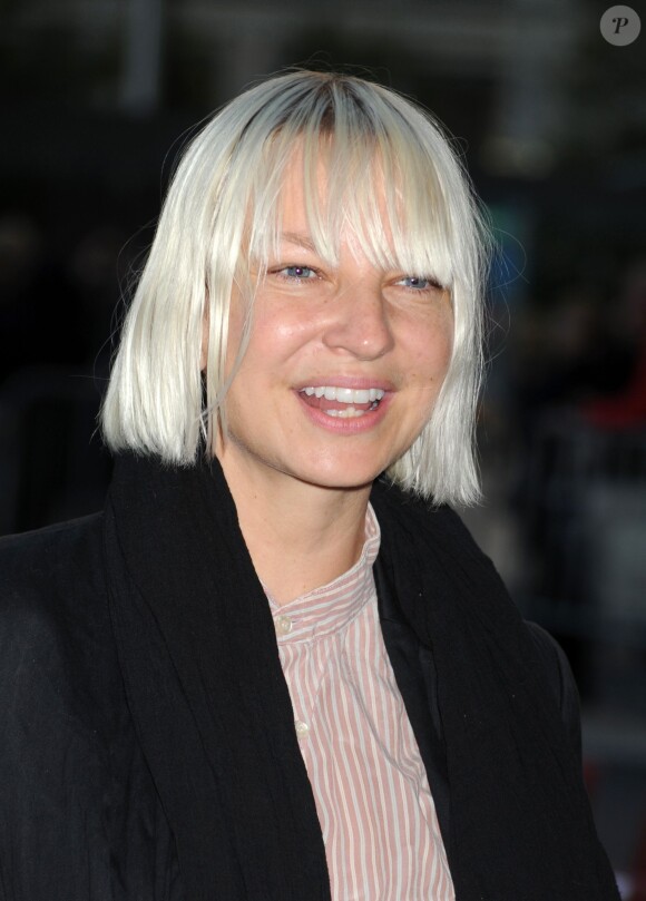 Sia Furler à New York, le 24 septembre 2012.
