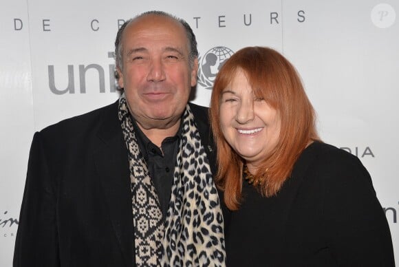 Max Chaoul et sa femme Clémentine - Soirée de vente aux enchères des "Frimousses de Créateurs" au profit de l'Unicef au théâtre du Châtelet à Paris, le 24 novembre 2014.