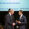 Exclusif - Le prince Daniel de Suède remettait le prix Golden Gavel lors d'une cérémonie organisée au Grand Hôtel à Stockholm, le 26 novembre 2014.