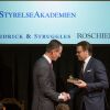 Exclusif - Le prince Daniel de Suède remettait le prix Golden Gavel lors d'une cérémonie organisée au Grand Hôtel à Stockholm, le 26 novembre 2014.