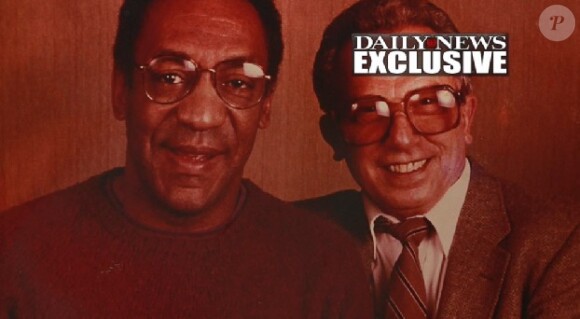 Bill Cosby et Frank Scotti dans un cliché rapporté par le New York Daily News.