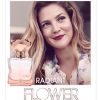 Drew Barrymore est l'égérie du parfum Radiant Flower, dont elle a dévoilé un visuel en novembre 2014.