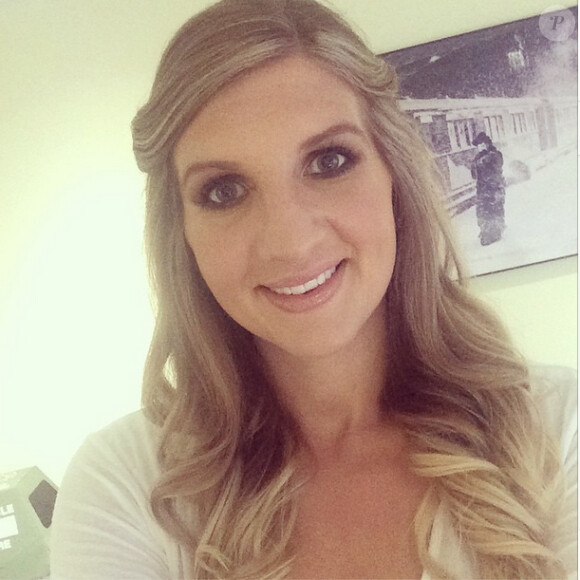 Rebecca Adlington - Photo publiée sur son compte Instagram le 9 octobre 2014