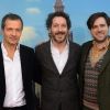 David Heyman, Guillaume Gallienne et Paul King - Avant-première du film "Paddington" au cinéma Pathé Beaugrenelle à Paris, le 30 novembre 2014.